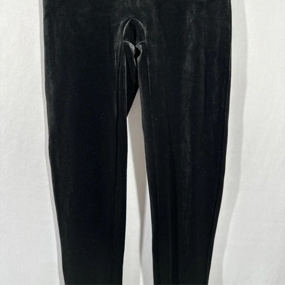 NWT $98 Spanx [ XS ] Velvet Leggings in Very Black #5621‎